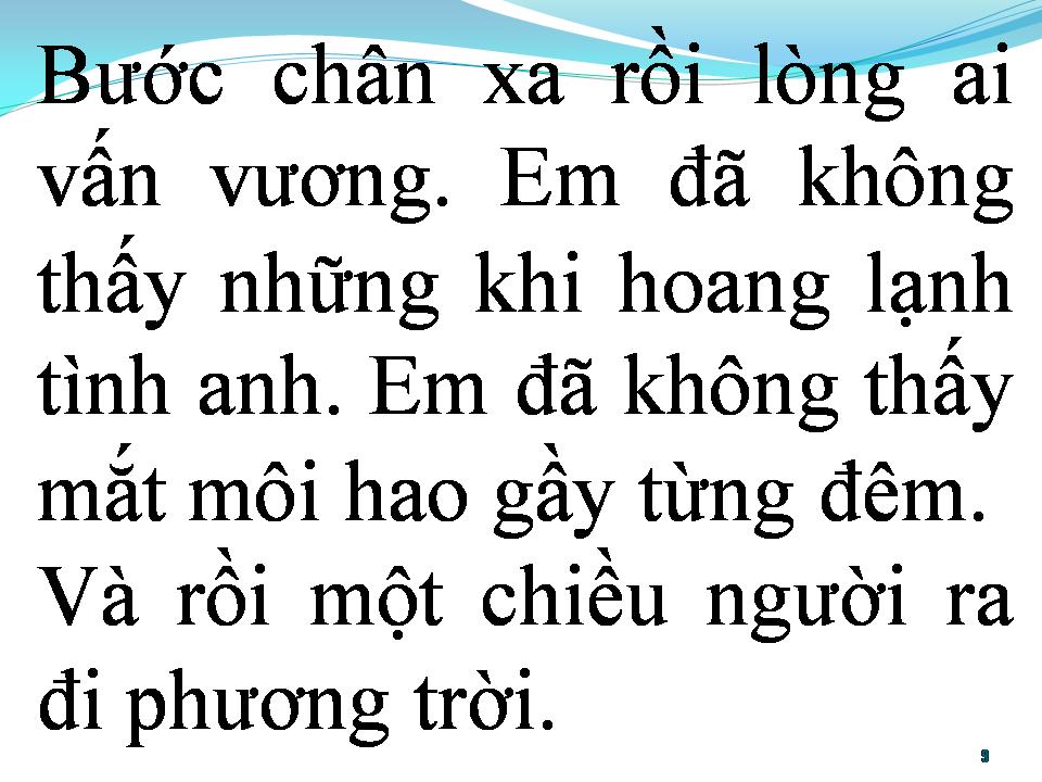 Lời bài hát BÀI TANGO XA RỒI