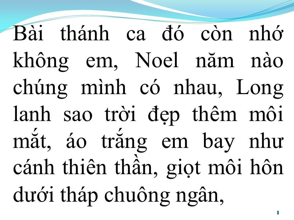 Lời bài hát BÀI THÁNH CA BUỒN