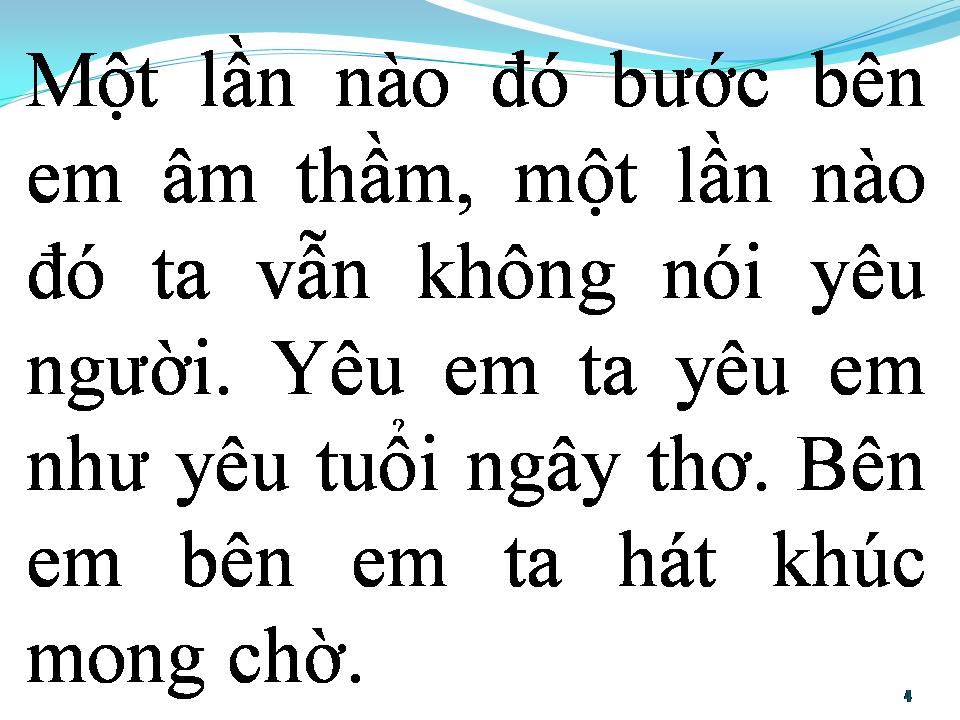 Lời bài hát BẢN TÌNH CUỐI
