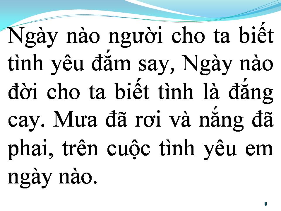 Lời bài hát BẢN TÌNH CUỐI
