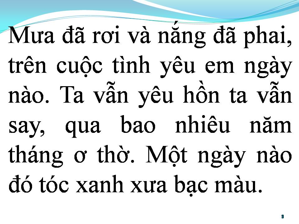 Lời bài hát BẢN TÌNH CUỐI