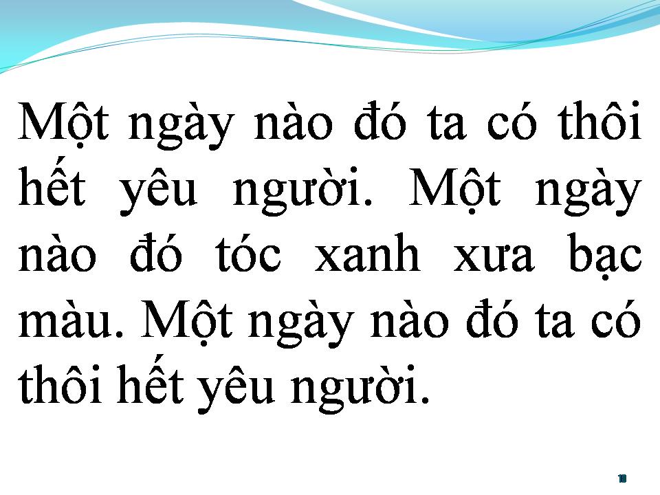 Lời bài hát BẢN TÌNH CUỐI