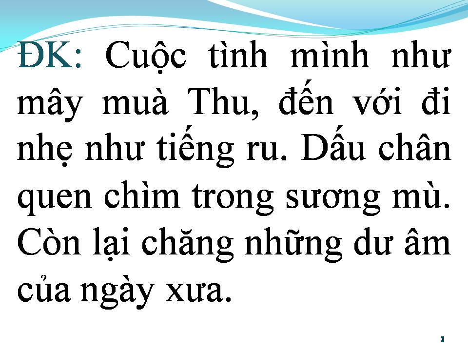 Lời bài hát BAO GIỜ TA GẶP LẠI