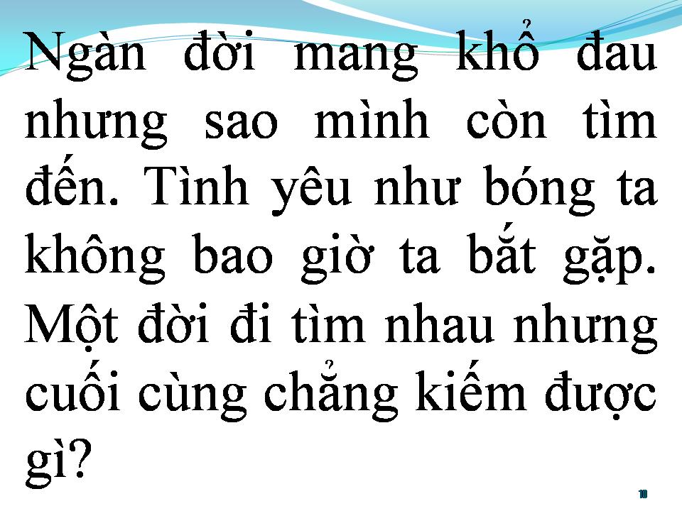 Lời bài hát BAO GIỜ TA GẶP LẠI
