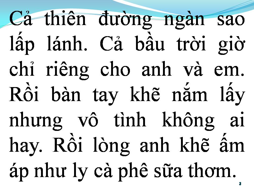 Lời bài hát BAY GIỮA NGÂN HÀ