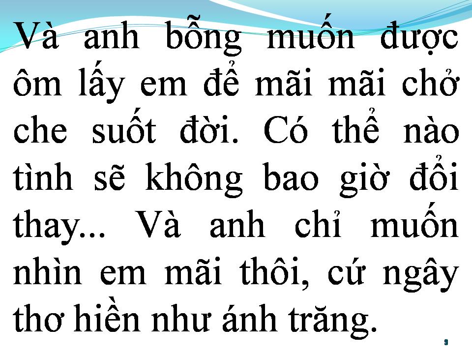 Lời bài hát BAY GIỮA NGÂN HÀ