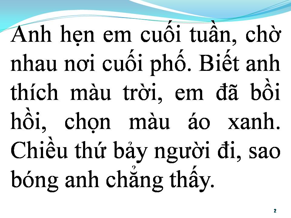 Lời bài hát BẢY NGÀY ĐỢI MONG