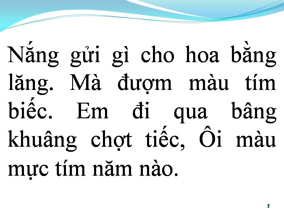 Lời bài hát BẰNG LĂNG TÍM