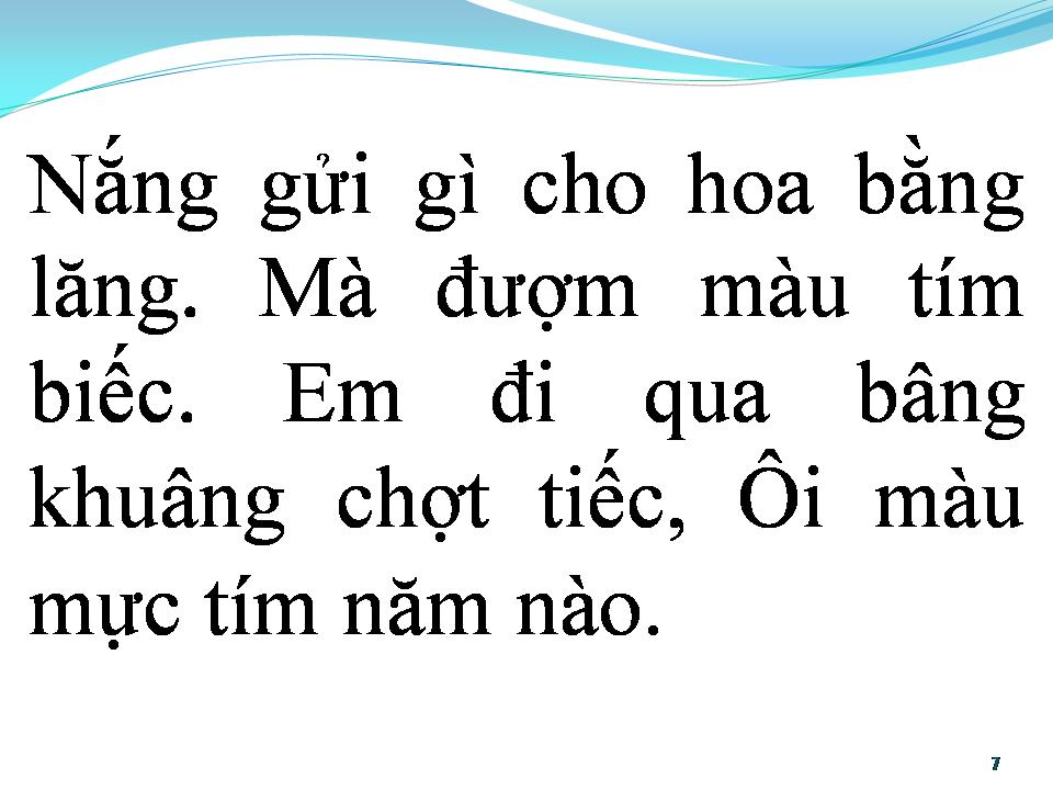 Lời bài hát BẰNG LĂNG TÍM