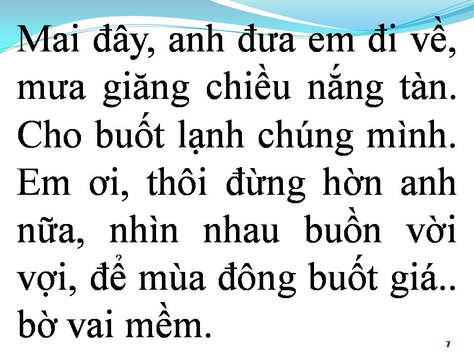 Lời bài hát BÂY GIỜ THÁNG MẤY