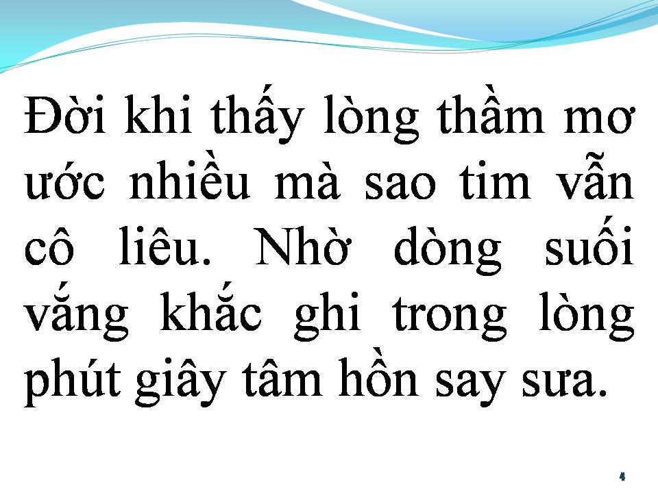 Lời bài hát BÊN BỜ SUỐI VẮNG