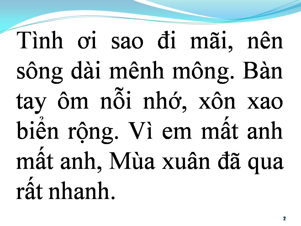 Lời bài hát BÊN EM LÀ BIỂN RỘNG