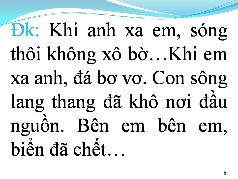 Lời bài hát BÊN EM LÀ BIỂN RỘNG
