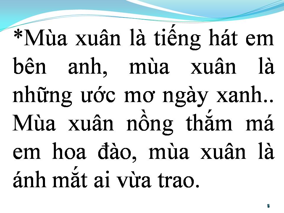 Lời bài hát BÊN EM MÙA XUÂN