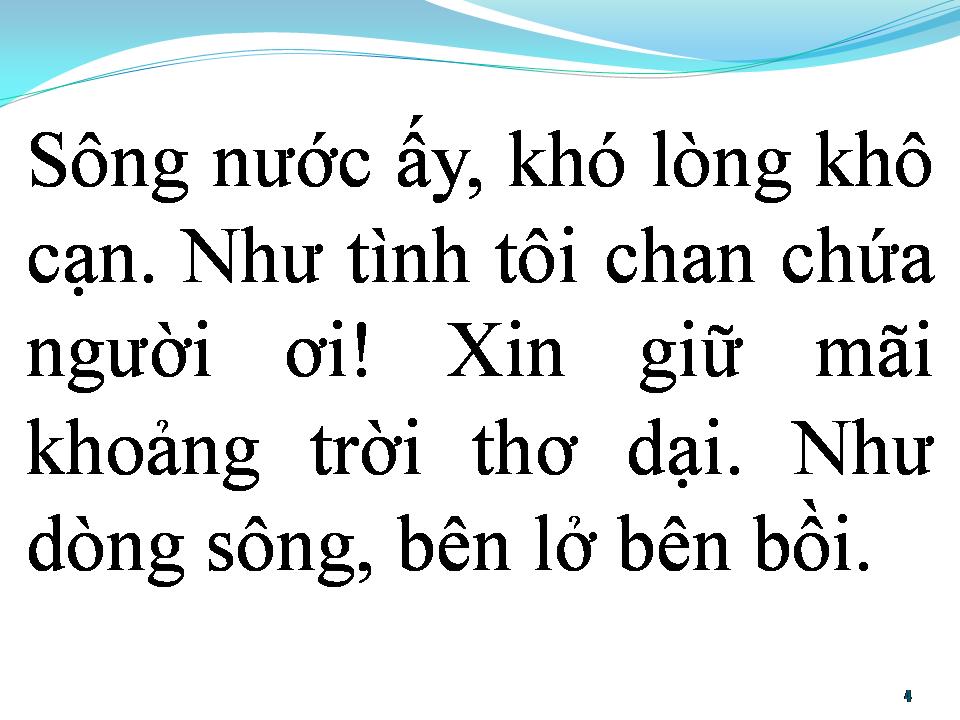 Lời bài hát BÊN LỞ BÊN BỒI