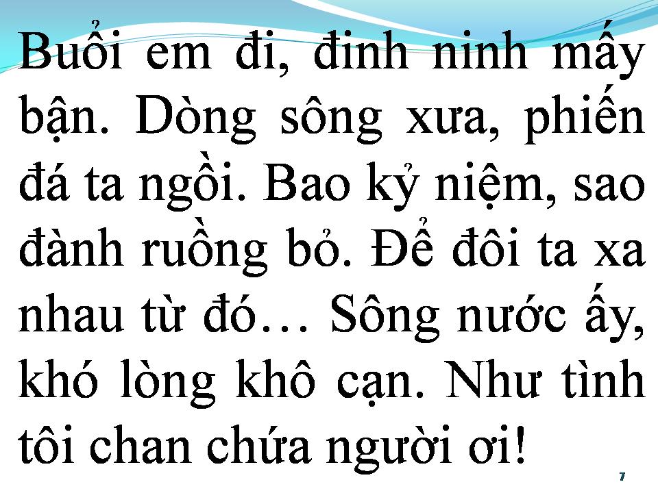 Lời bài hát BÊN LỞ BÊN BỒI