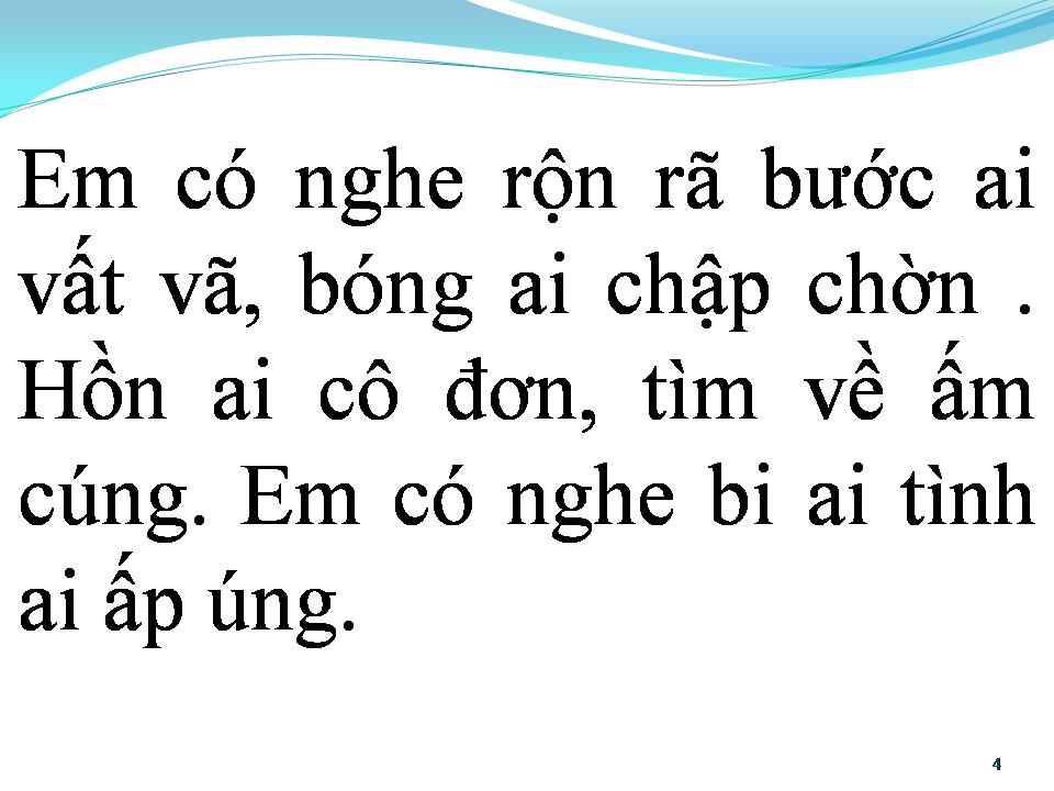 Lời bài hát BÊN NI BÊN NỚ