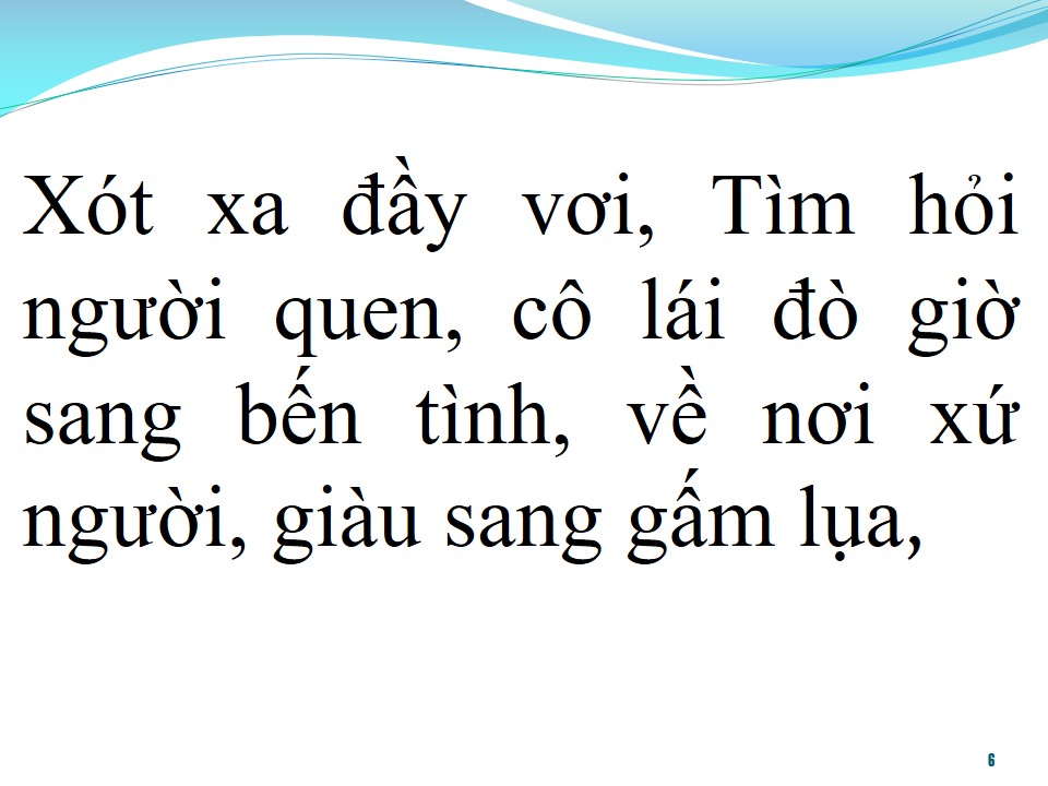 Lời bài hát BẾN SÔNG CHỜ