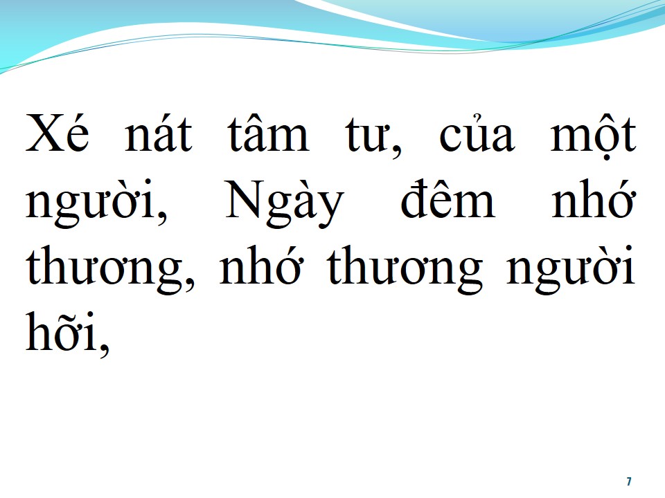Lời bài hát BẾN SÔNG CHỜ