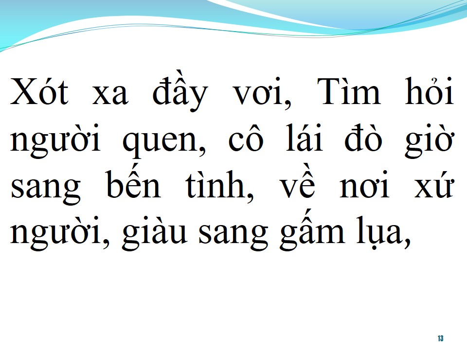 Lời bài hát BẾN SÔNG CHỜ