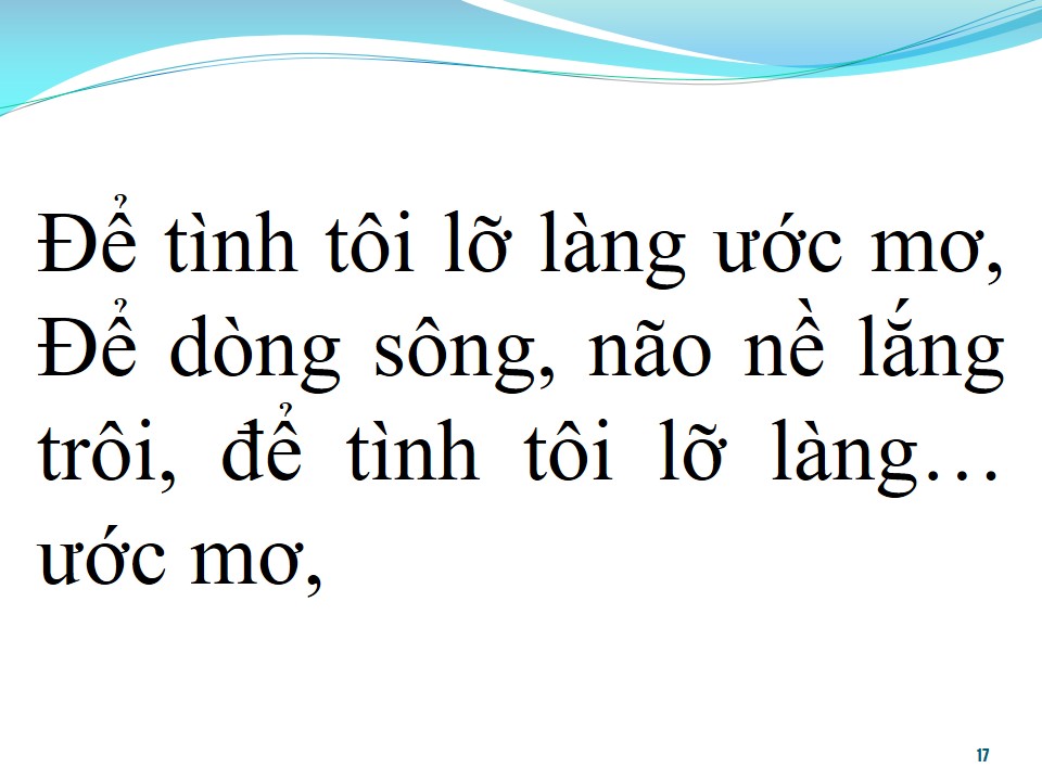 Lời bài hát BẾN SÔNG CHỜ