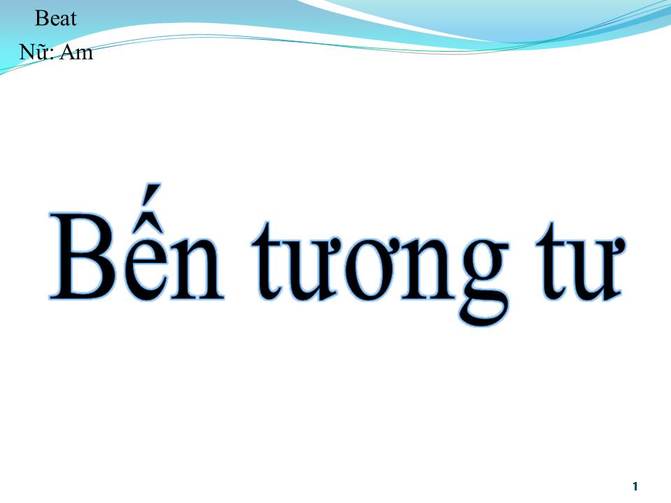 Lời bài hát BẾN TƯƠNG TƯ