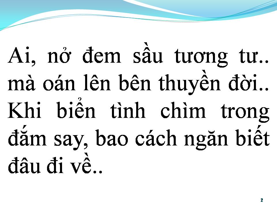 Lời bài hát BẾN TƯƠNG TƯ