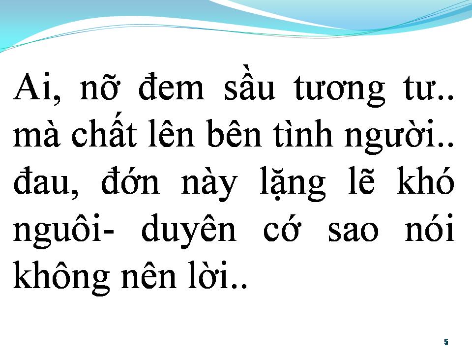 Lời bài hát BẾN TƯƠNG TƯ