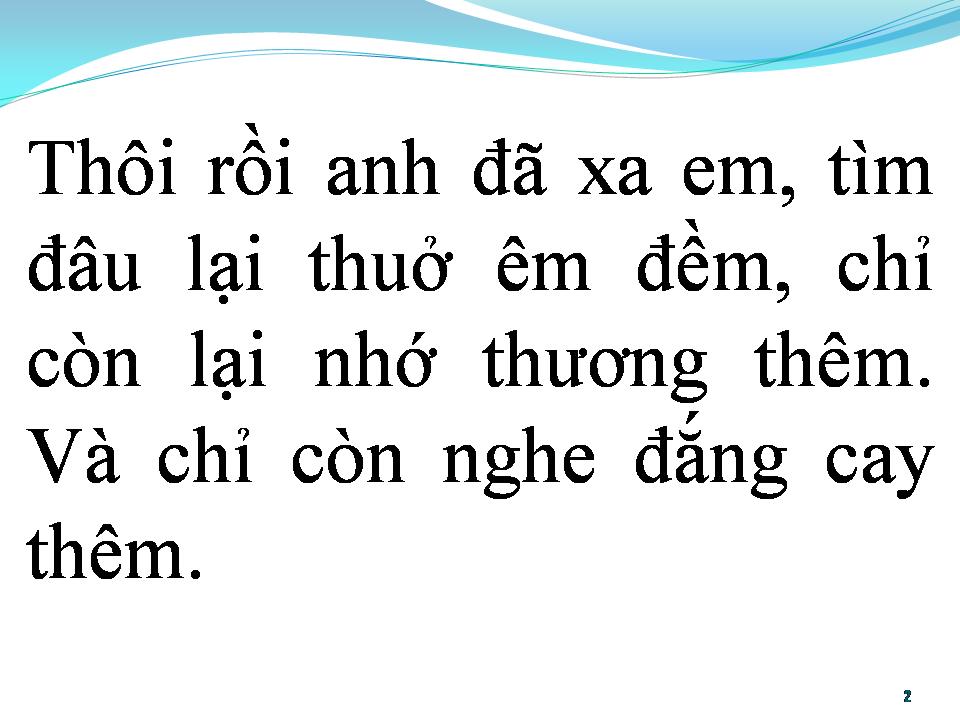 Lời bài hát BIỂN DÂU