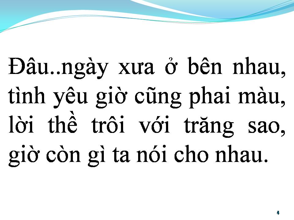 Lời bài hát BIỂN DÂU