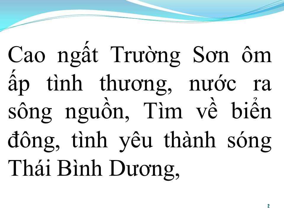 Lời bài hát BIỂN MẶN