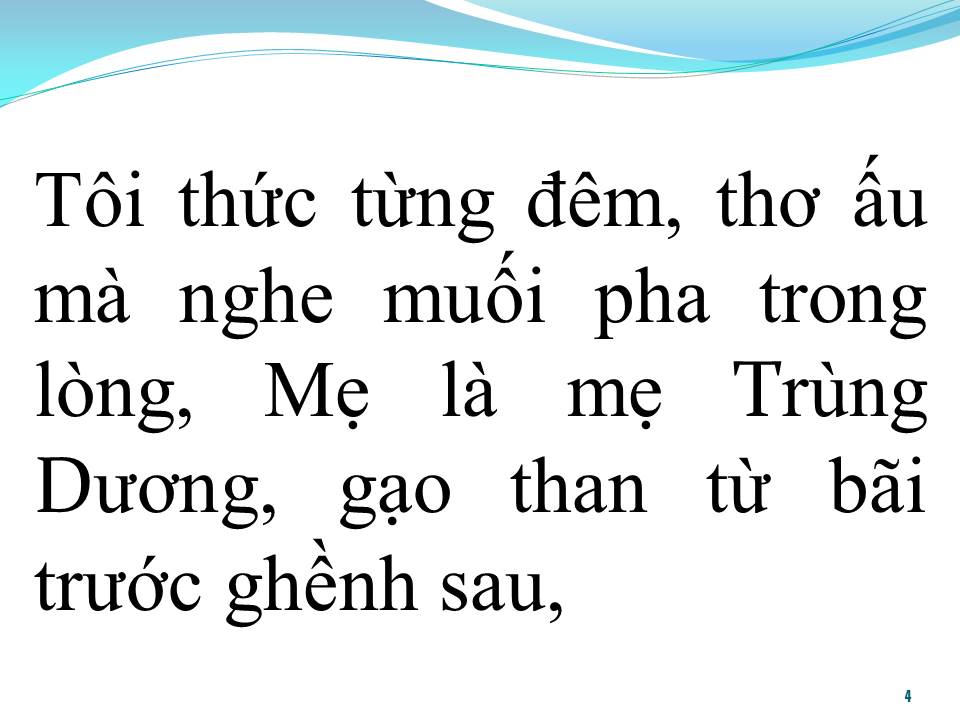 Lời bài hát BIỂN MẶN