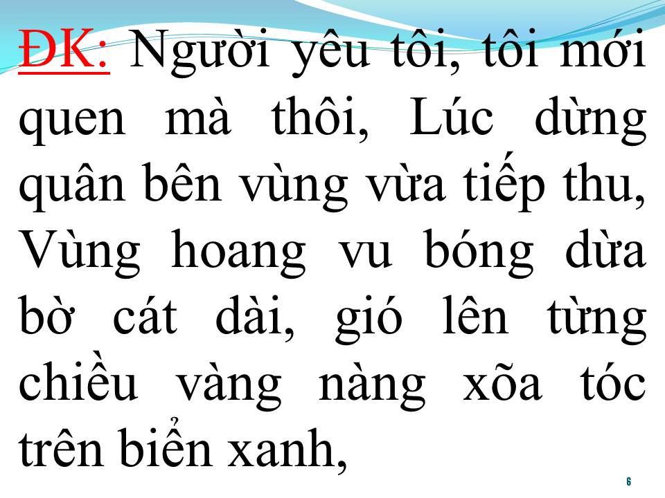 Lời bài hát BIỂN MẶN