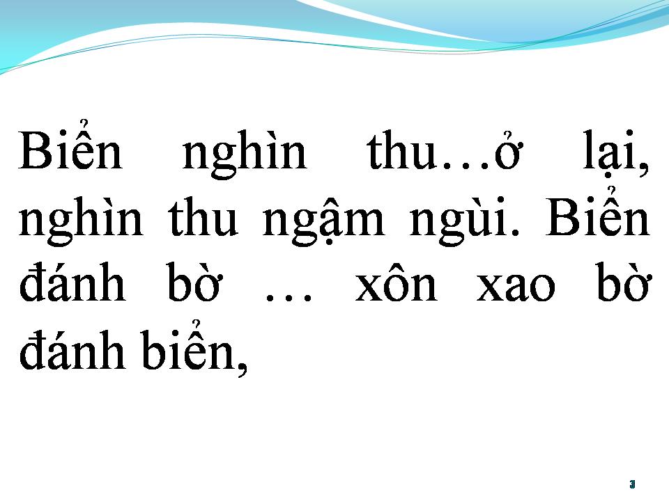 Lời bài hát BIỂN NGHÌN THU Ở LẠI