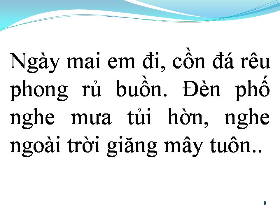Lời bài hát BIỂN NHỚ
