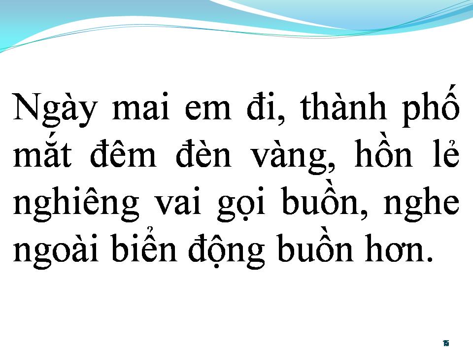 Lời bài hát BIỂN NHỚ