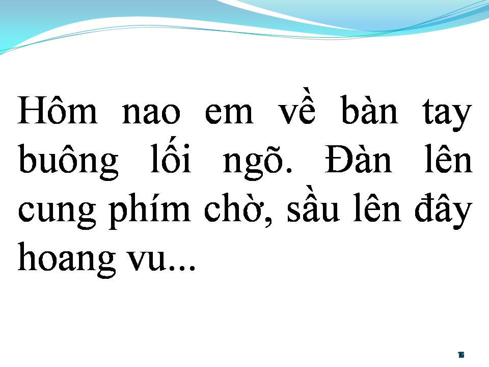 Lời bài hát BIỂN NHỚ