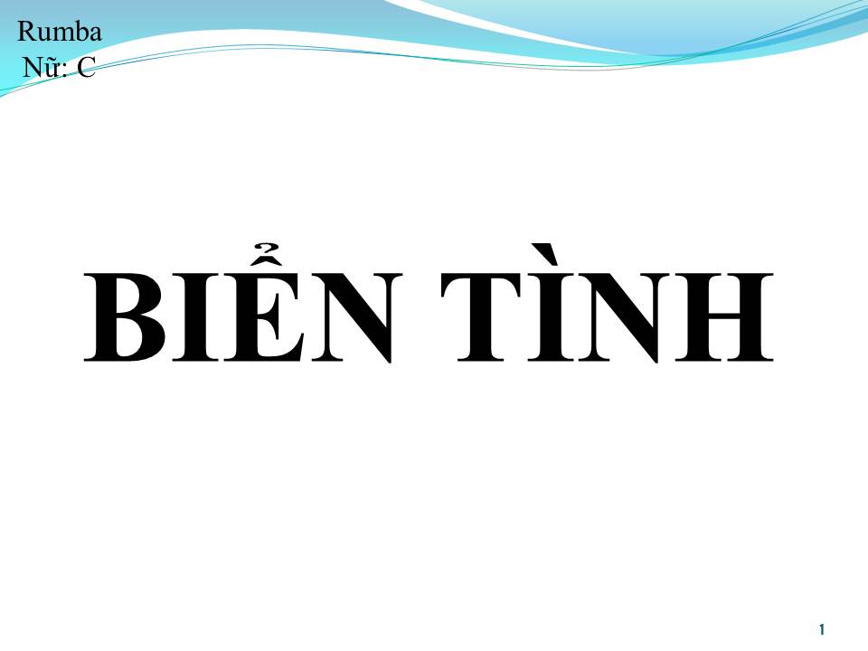 Lời bài hát BIỂN TÌNH