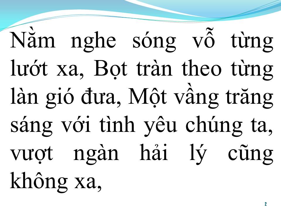 Lời bài hát BIỂN TÌNH