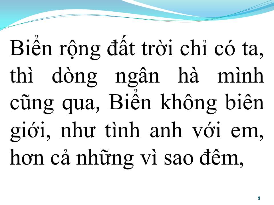 Lời bài hát BIỂN TÌNH