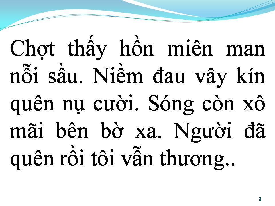 Lời bài hát BIỂN VẮNG