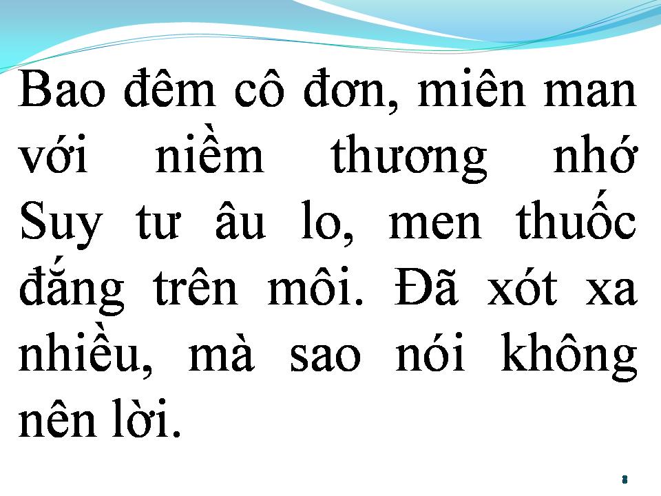 Lời bài hát BIẾT ĐẾN THUỞ NÀO