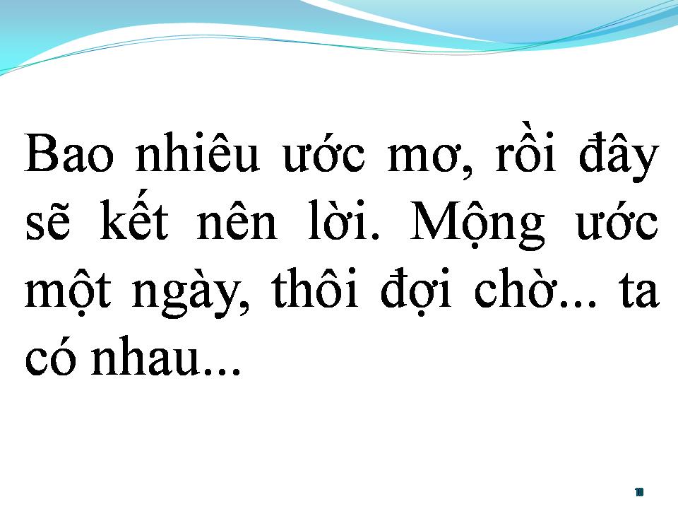 Lời bài hát BIẾT ĐẾN THUỞ NÀO