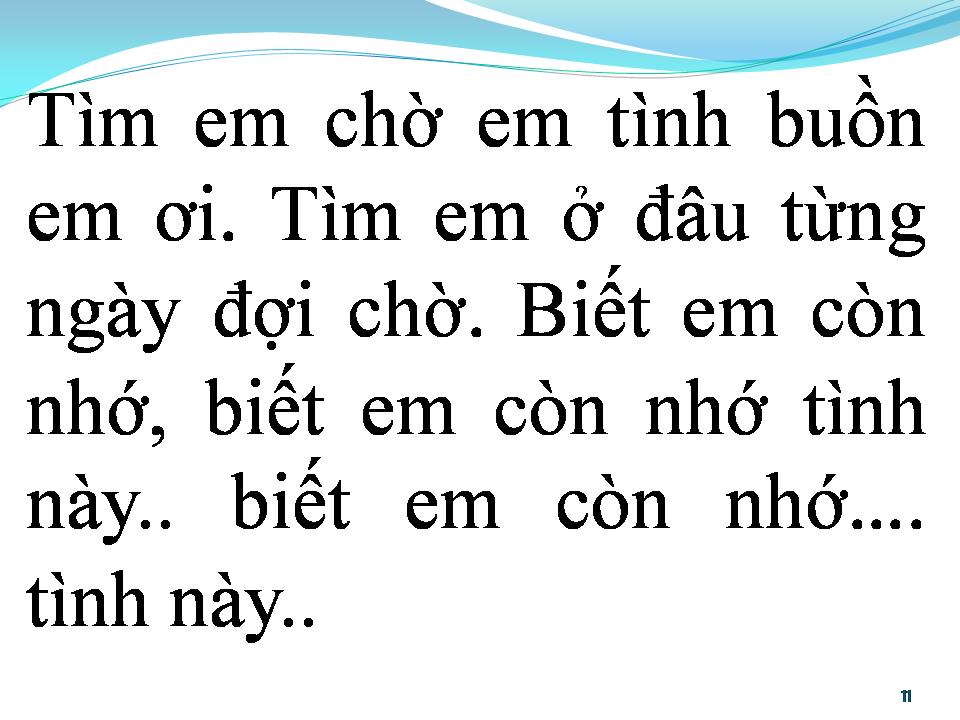 Lời bài hát BIẾT EM CÒN NHỚ