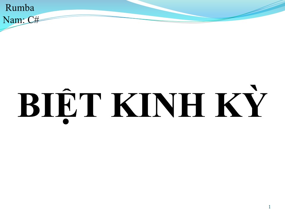 Lời bài hát BIỆT KINH KỲ