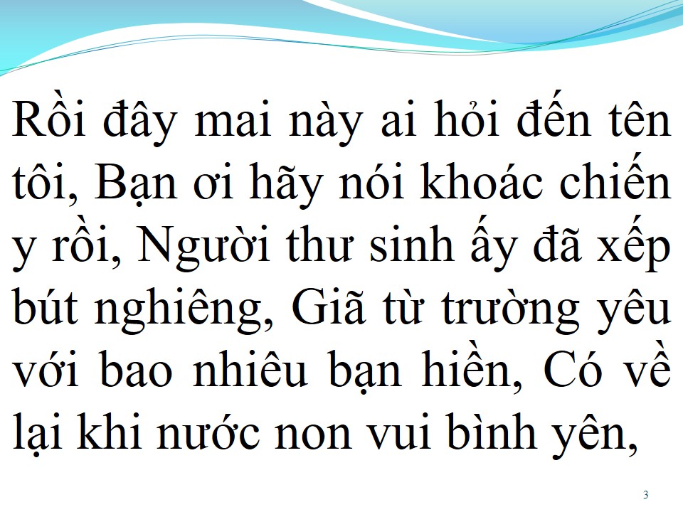 Lời bài hát BIỆT KINH KỲ