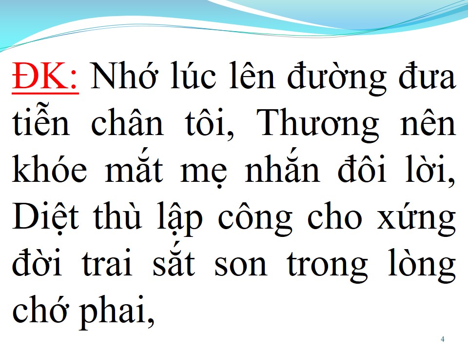 Lời bài hát BIỆT KINH KỲ
