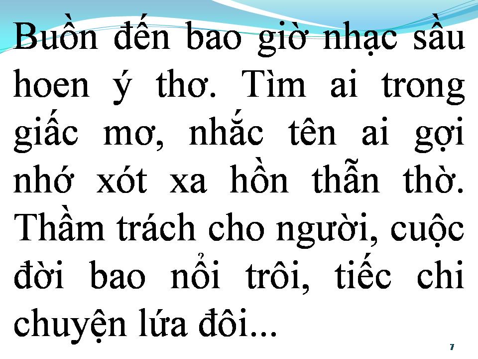 Lời bài hát BIỆT KHÚC