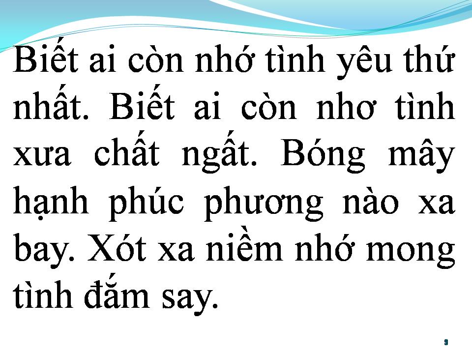Lời bài hát BIỆT KHÚC