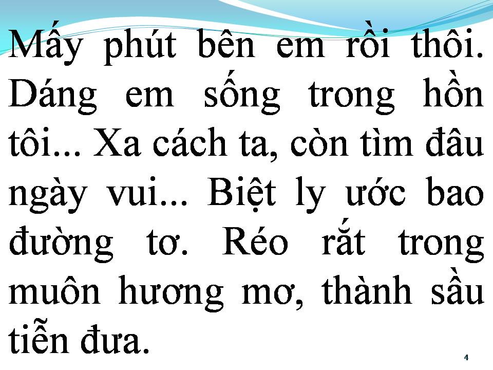 Lời bài hát BIỆT LY